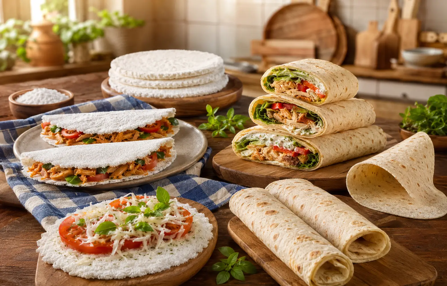 Tapiocas & Wraps